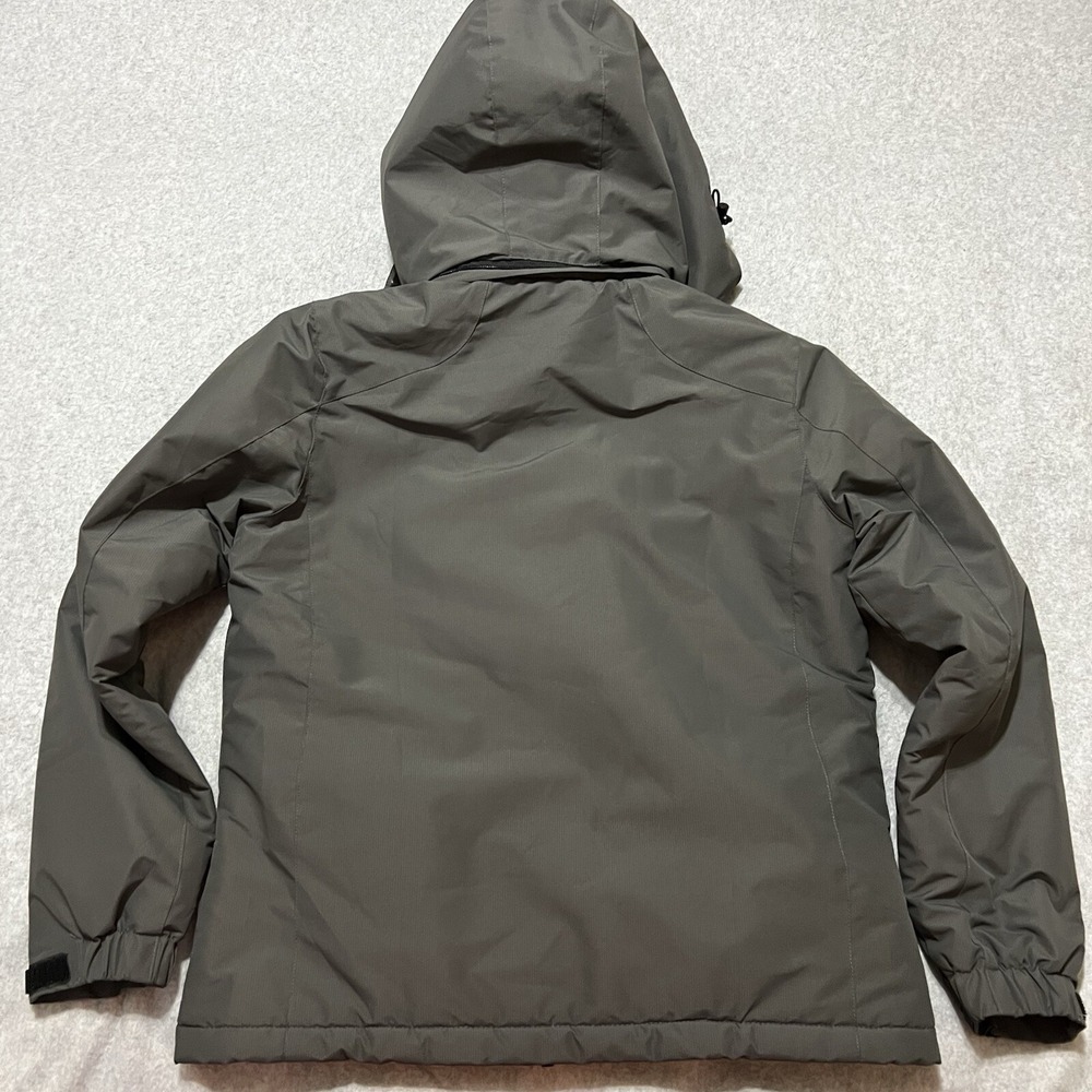 Pooluly Jacket Women's Small Black Sherpa Lined Breathable Hooded Cozy Warm - Picture 10 of 14